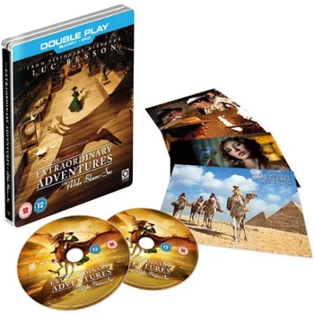 The Extraordinary Adventures of Adele Blanc Sec - Limited Steelbook Edition (Includes Blu-Ray and DVD Copy)