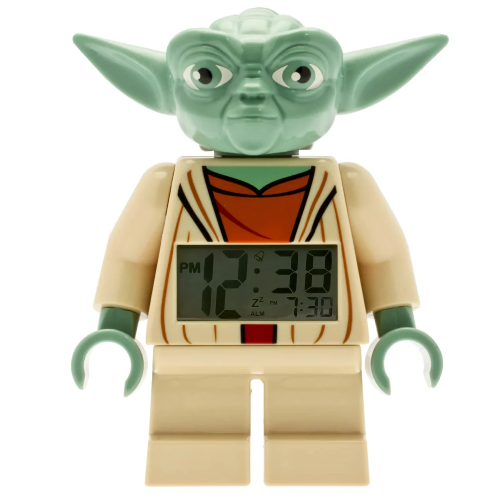 LEGO Clone Wars: Yoda Mini-Figure Clock Image 1