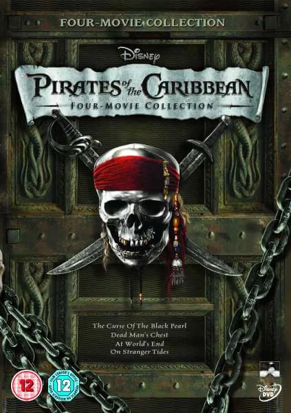 Pirates of the Caribbean DVD Box Set (1-4) Image 1