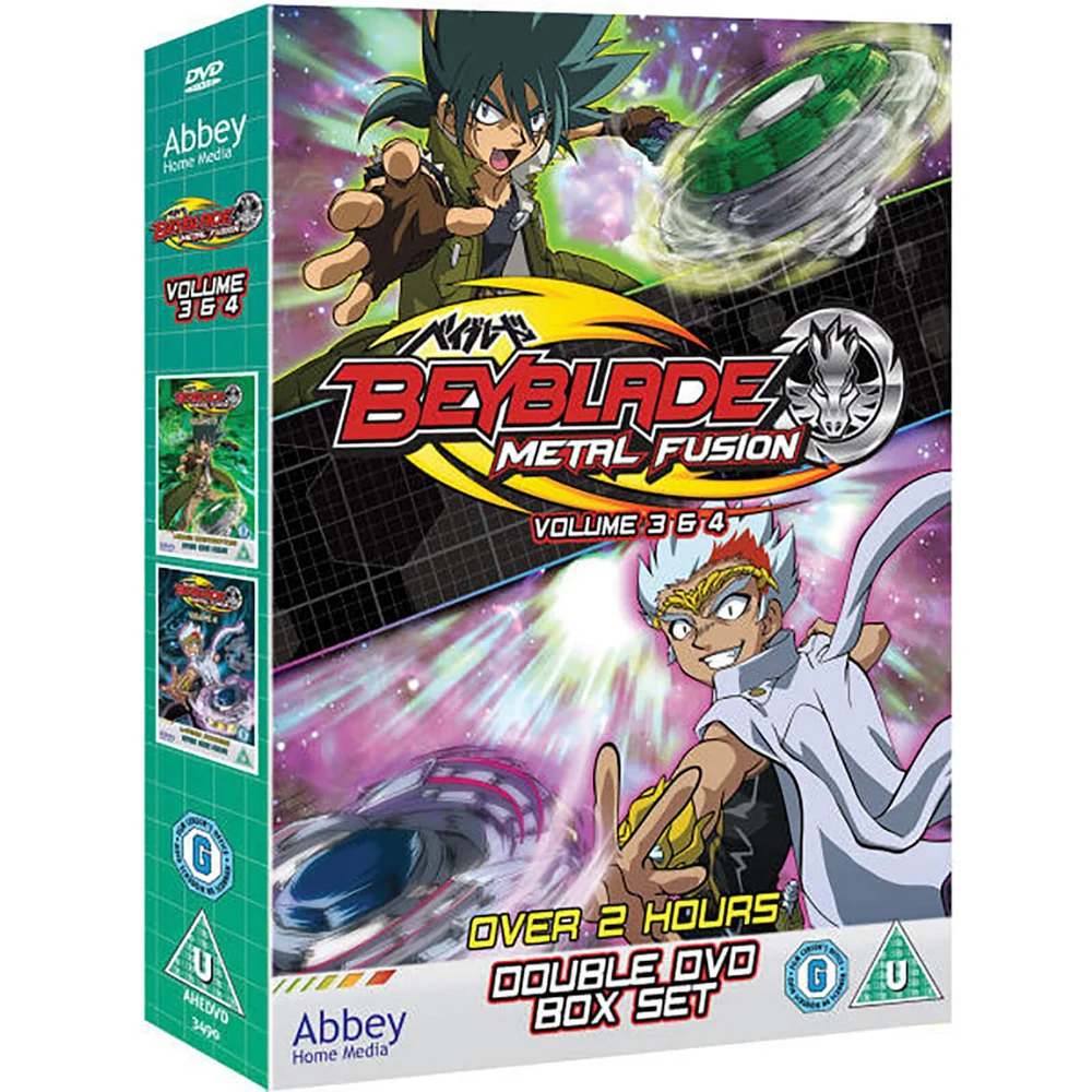 Beyblade Metal Fusion - Volume 3 and 4 Image 1