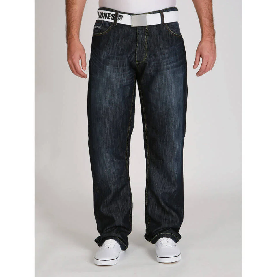 Smith & Jones Men's Furio Jeans - Dark Wash - 30S - Dark Wash Image 1