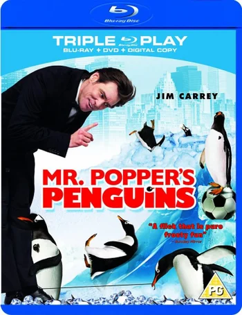 Mr. Poppers Penguins - Triple Play (Blu-Ray, DVD and Digital Copy)