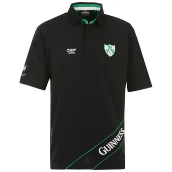 Cotton Traders Ireland Pique Polo Classic - Black