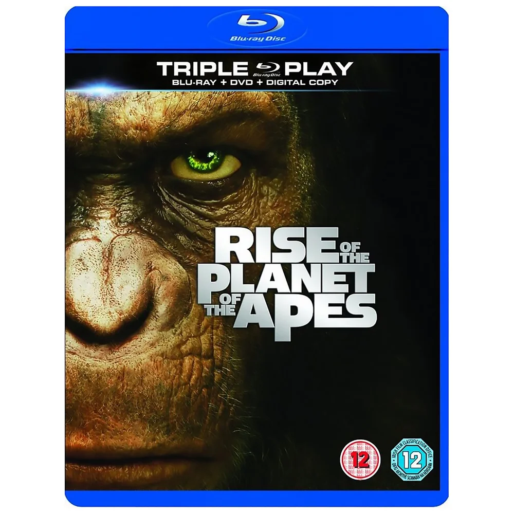 Rise of the Planet of the Apes - Triple Play (Blu-Ray, DVD and Digital Copy) Image 1