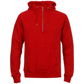 Nike Men's AW77 Half-Zip Hoody - Red