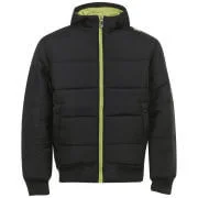 Sonneti Men's Toasty Windrunner Coat - Black/Green