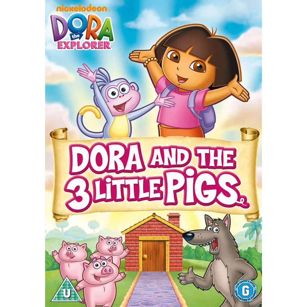 Dora the Explorer: Dora and the Three Little Pigs Image 1