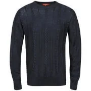 Kickers Men's Isle Cable Knit - Navy