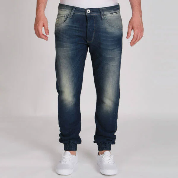 Jack & Jones Men's Stan Road Rib Indigo Jeans - Indigo - 30/30 - Indigo Image 1