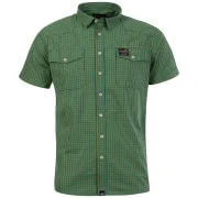 Boxfresh Men's Caerellius Short Sleeved Shirt - Lemon Chrome