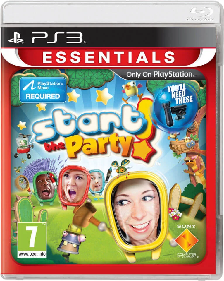 Start the Party!: Essentials (PlayStation Move) Image 1