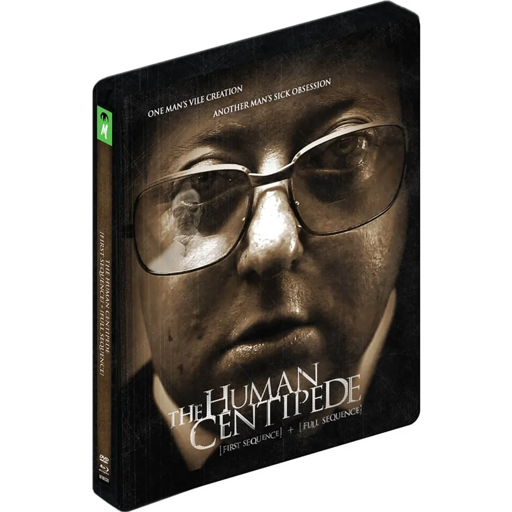 The Human Centipede 1 and 2 - Limited Steelbook Edition (Blu-Ray and DVD) Image 1