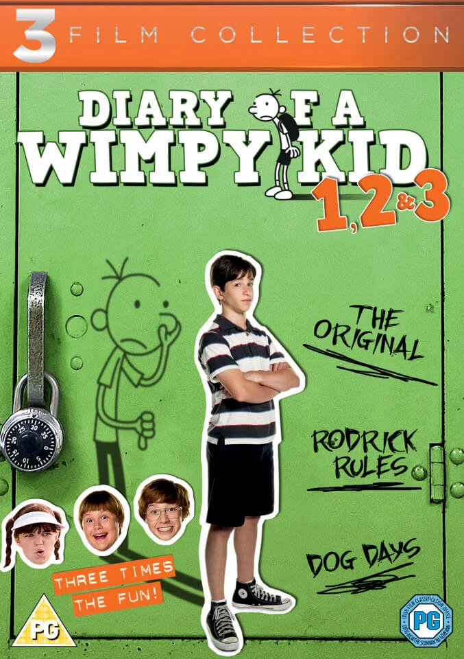 Diary of a Wimpy Kid 1-3 Image 1