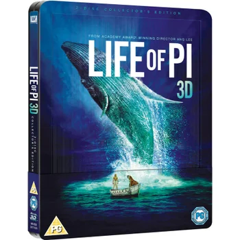 Life of Pi 3D - Limited Edition Steelbook (Includes 2D Blu-Ray and Digital and UltraViolet Copies)