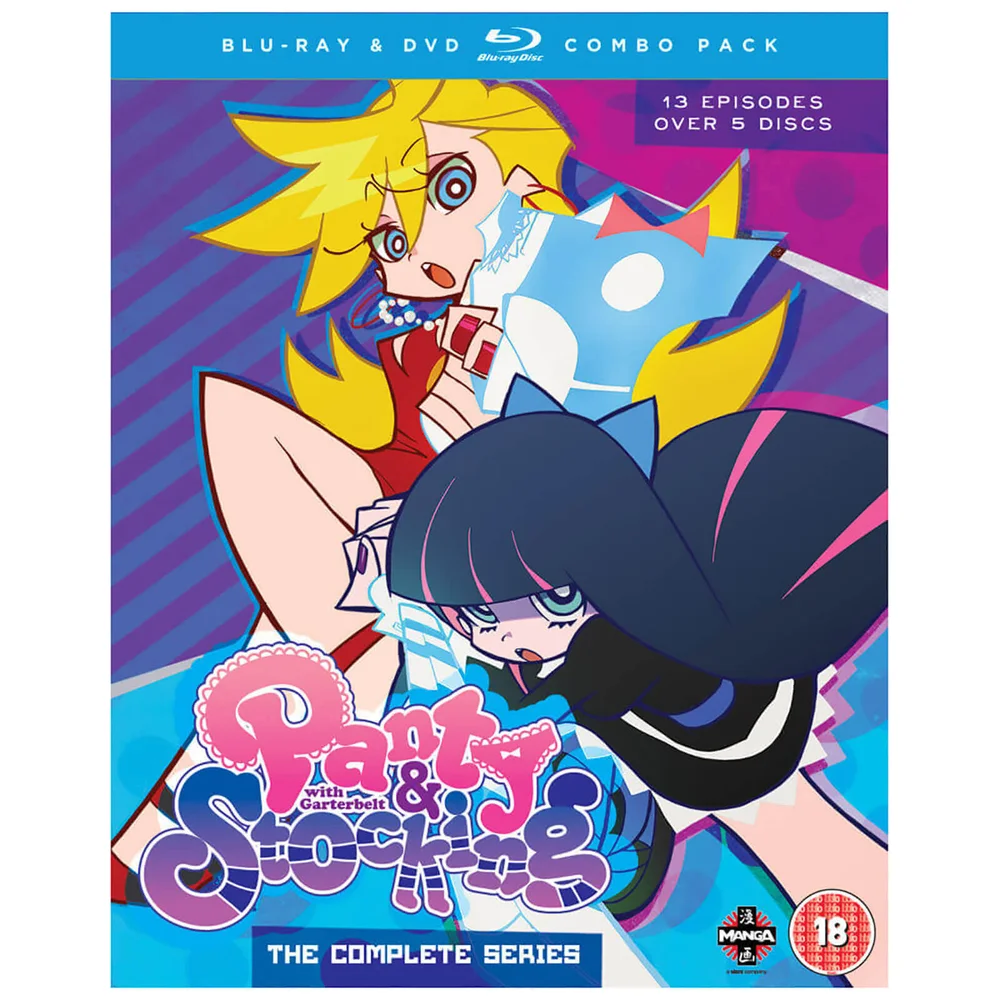 Panty and Stocking with Garter Belt - The Complete Series Collection (Includes DVD) Image 1