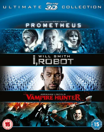 Prometheus / I Robot / Abraham Lincoln 3D Collection