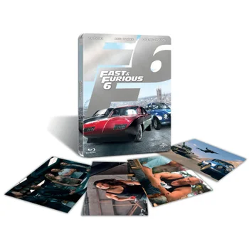 Fast and Furious 6 - Zavvi Exclusive Limited Edition Steelbook (Includes UltraViolet Copy and Exclusive Art Cards)