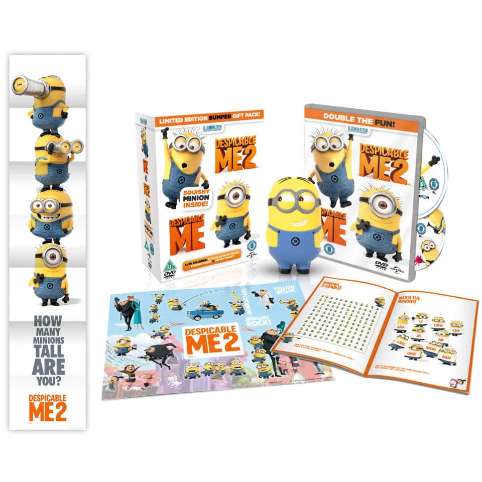 Despicable Me 1 and 2 - Limited Edition Gift Box Image 1