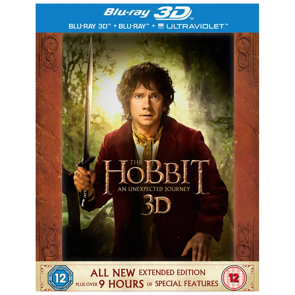 The Hobbit: An Unexpected Journey - Extended Edition 3D (Includes 2D Version and UltraViolet Copy) Image 1