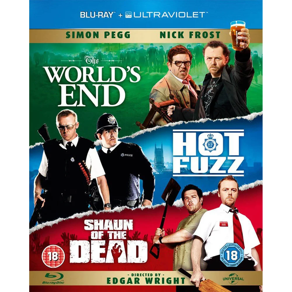 The World's End / Hot Fuzz / Shaun of the Dead (Includes UltraViolet Copy) Image 1
