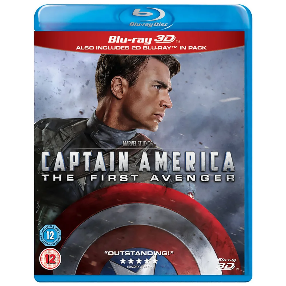 Captain America: The First Avenger 3D (Includes 2D Version) Image 1