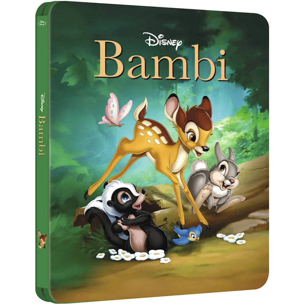 Bambi - Zavvi Exclusive Limited Edition Steelbook with Gloss Finish (The Disney Collection #13) Image 1