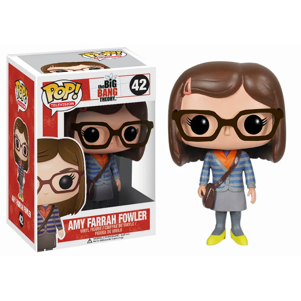 The Big Bang Theory Amy Farrah Fowler Pop! Vinyl Figure Image 1
