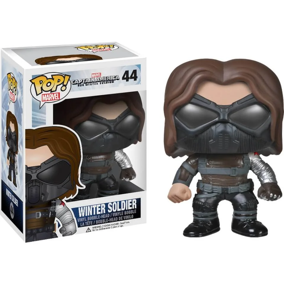 Marvel Captain America: Winter Soldier - Winter Soldier Pop! Vinyl Figure Image 1
