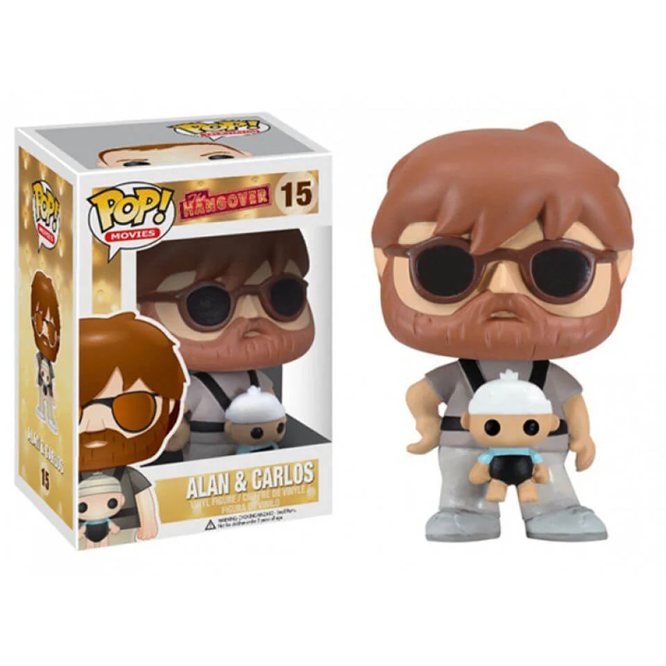 Hangover Alan With Carlos Movie Pop! Vinyl Figure Image 1