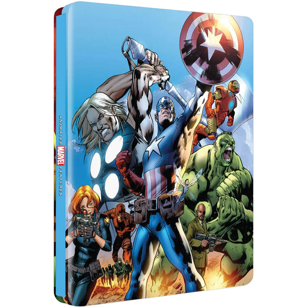 The Ultimate Avengers Collection - Zavvi Exclusive Limited Edition Steelbook (Limited Print Run) Image 1