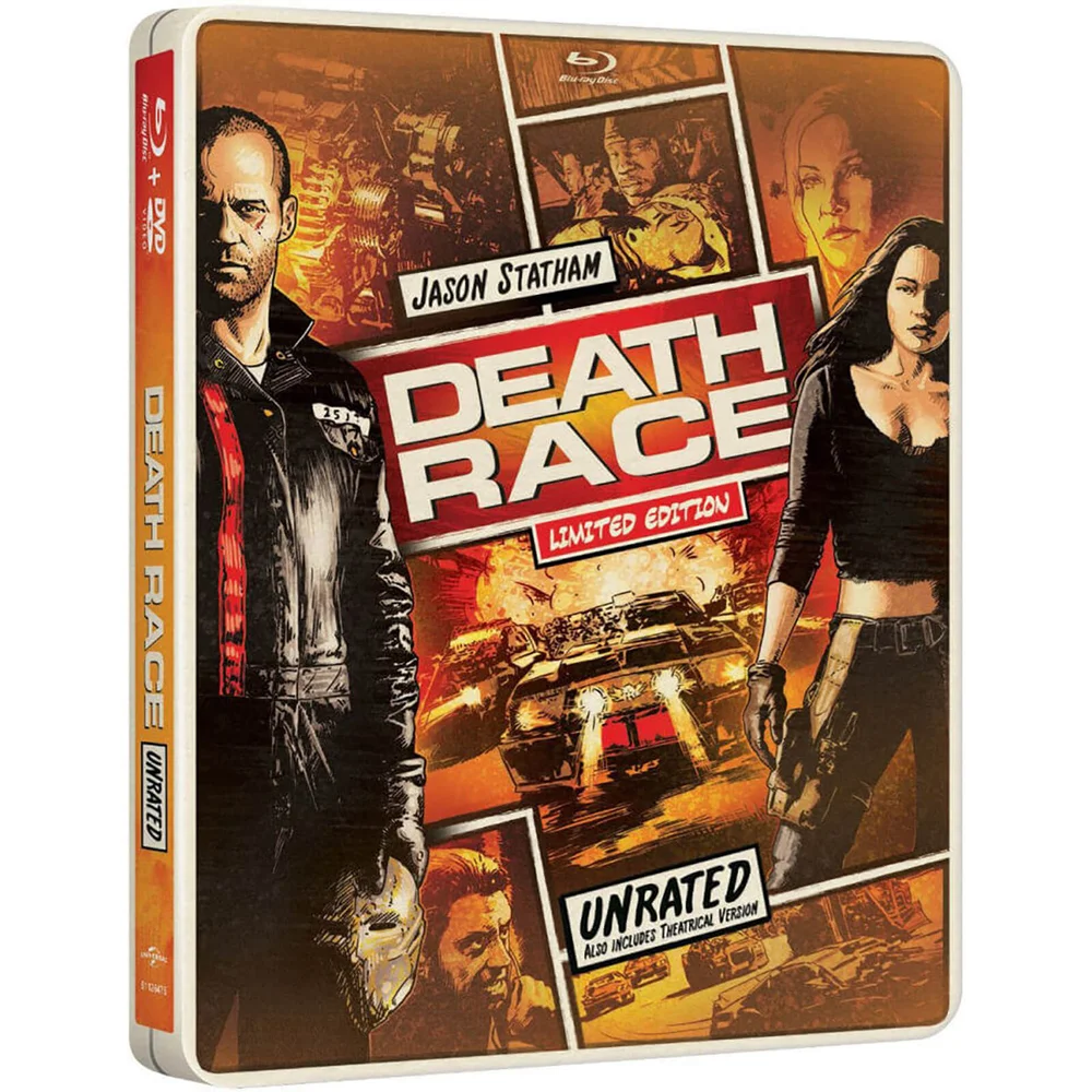 Death Race - Import - Limited Edition Steelbook (Region Free) Image 1