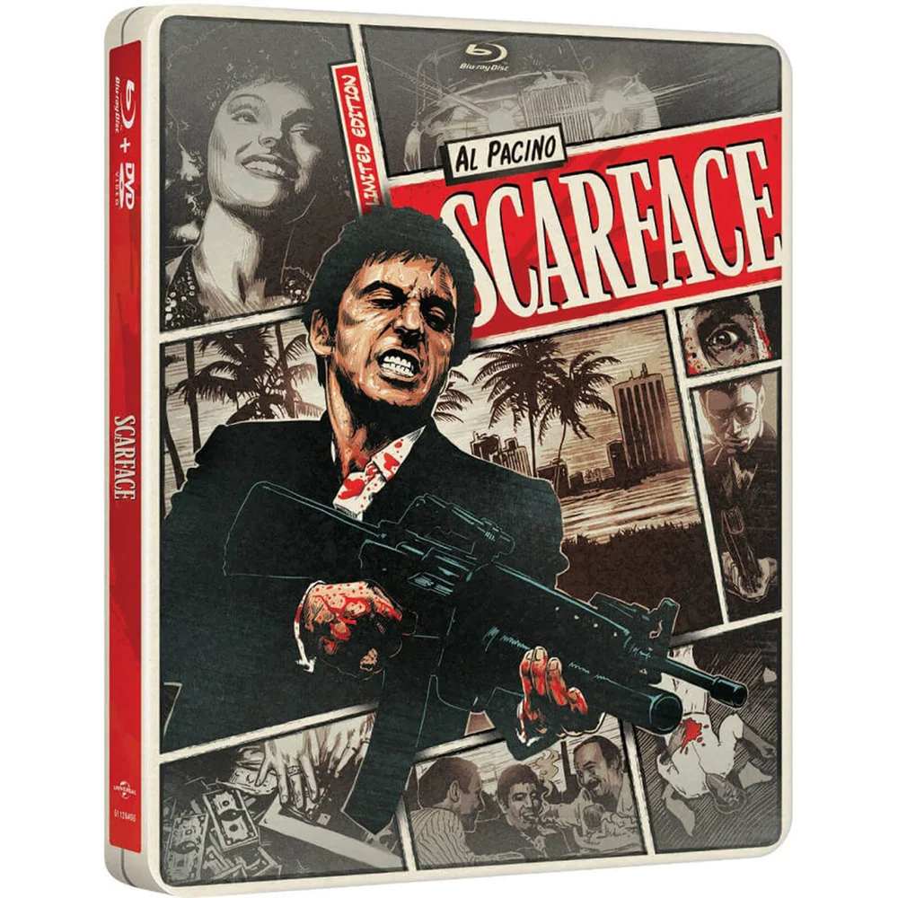 Scarface - Import - Limited Edition Steelbook (Region Free) Image 1
