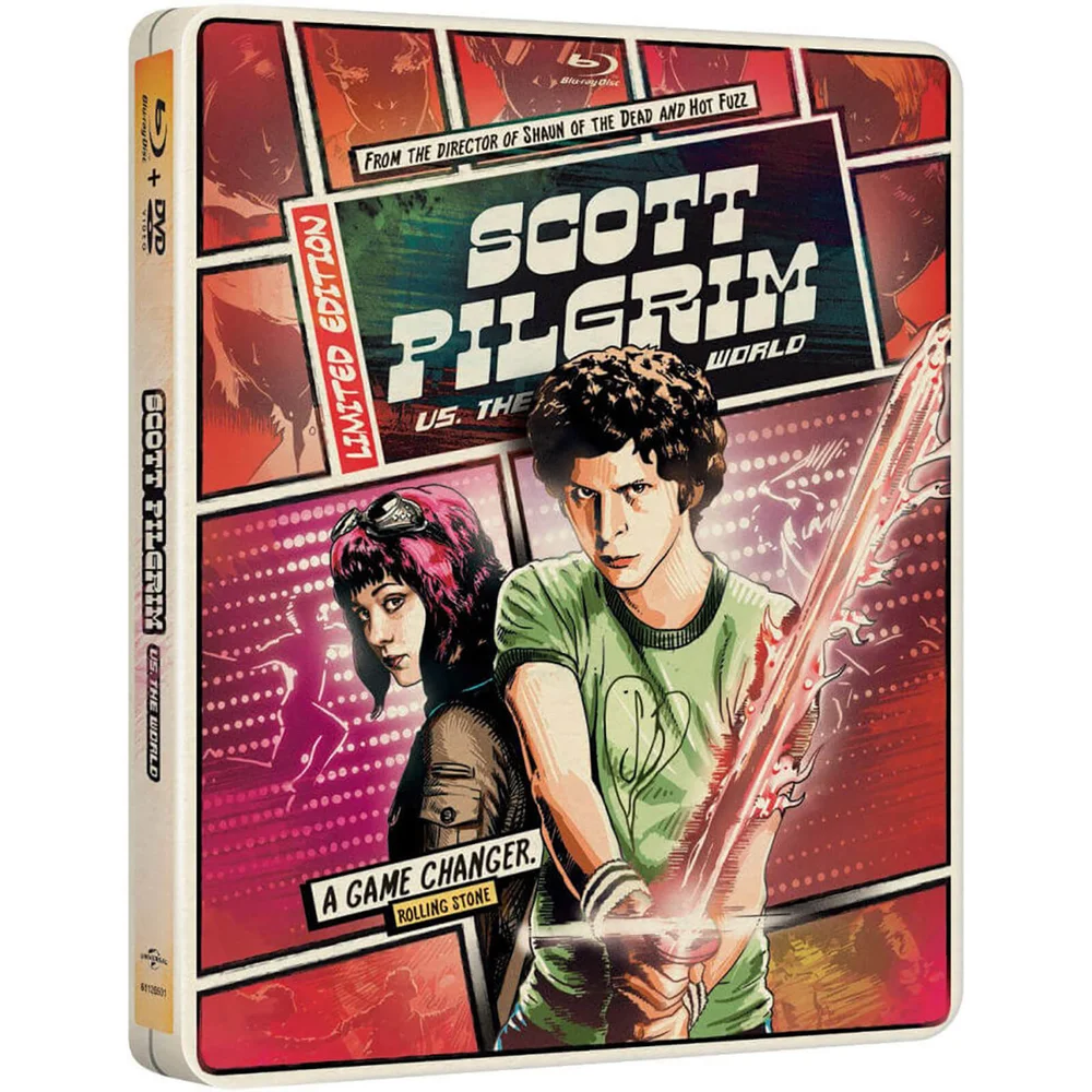Scott Pilgrim Vs. The World - Import - Limited Edition Steelbook (Region Free) Image 1