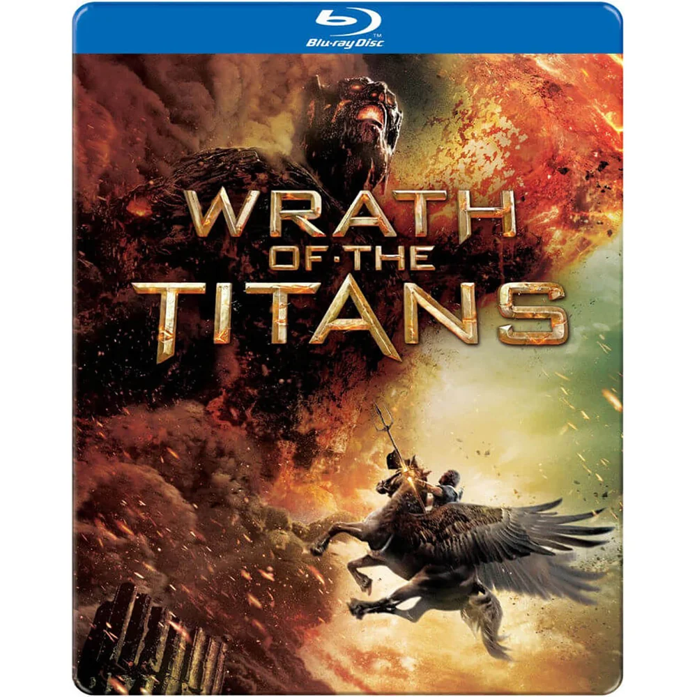 Wrath of The Titans (2012) - Import - Limited Edition Steelbook (Region 1) Image 1