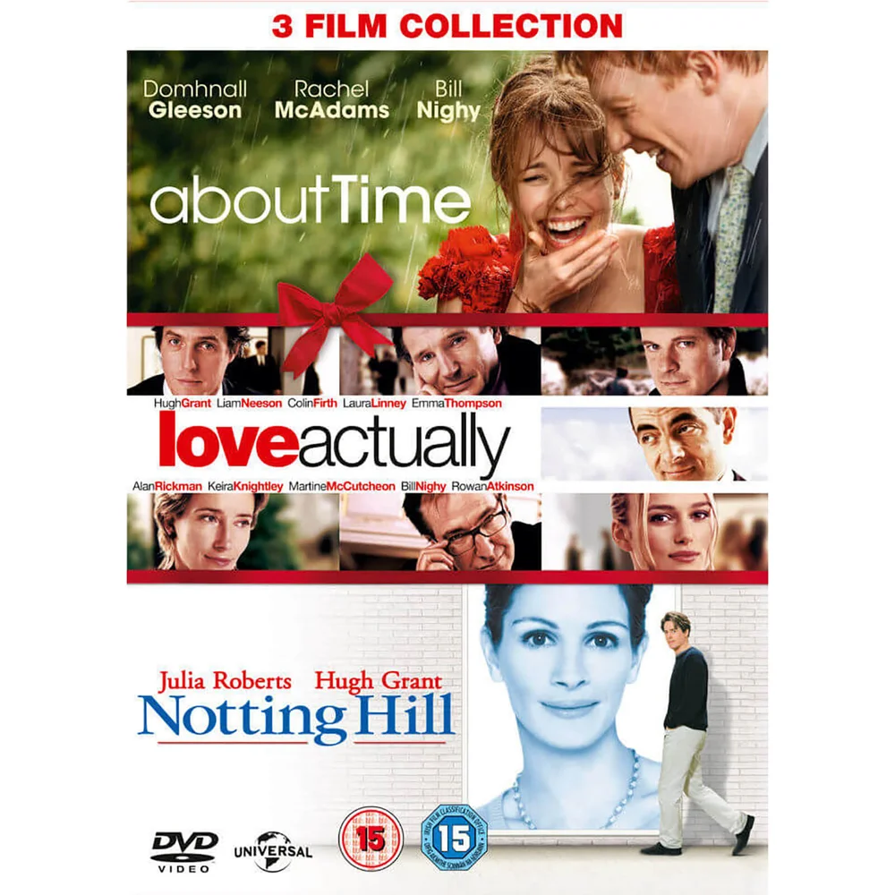 Richard Curtis Triple: About Time / Love Actually / Notting Hill Image 1