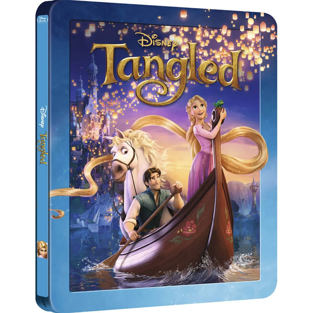 Tangled 3D - Zavvi Exclusive Limited Edition Steelbook (The Disney Collection #28) (Includes 2D Version) Image 1