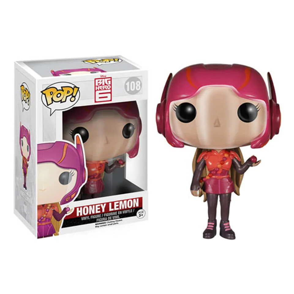 Disney Big Hero 6 Honey Lemon Pop! Vinyl Figure Image 1