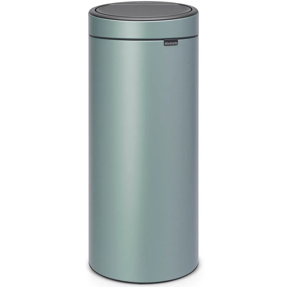 Brabantia 30 Litre Touch Bin - Metallic Mint Image 1