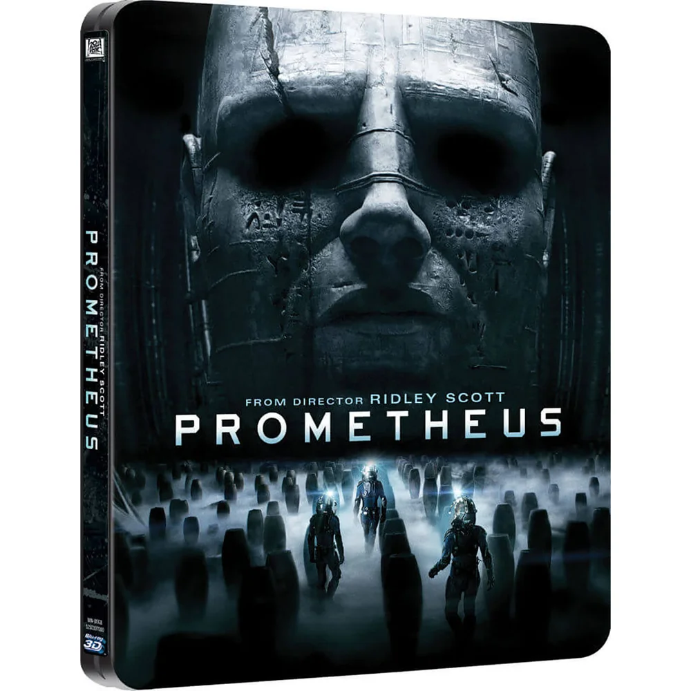 Prometheus 3D (Includes 2D Version and Extra Blu-Ray Bonus Material) - Zavvi Exclusive Limited Edition Steelbook Image 1