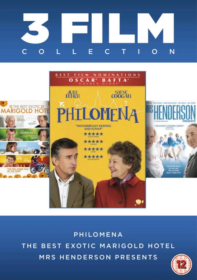 Philomena/The Best Exotic Marigold Hotel/Mrs Henderson Presents Box Set Image 1