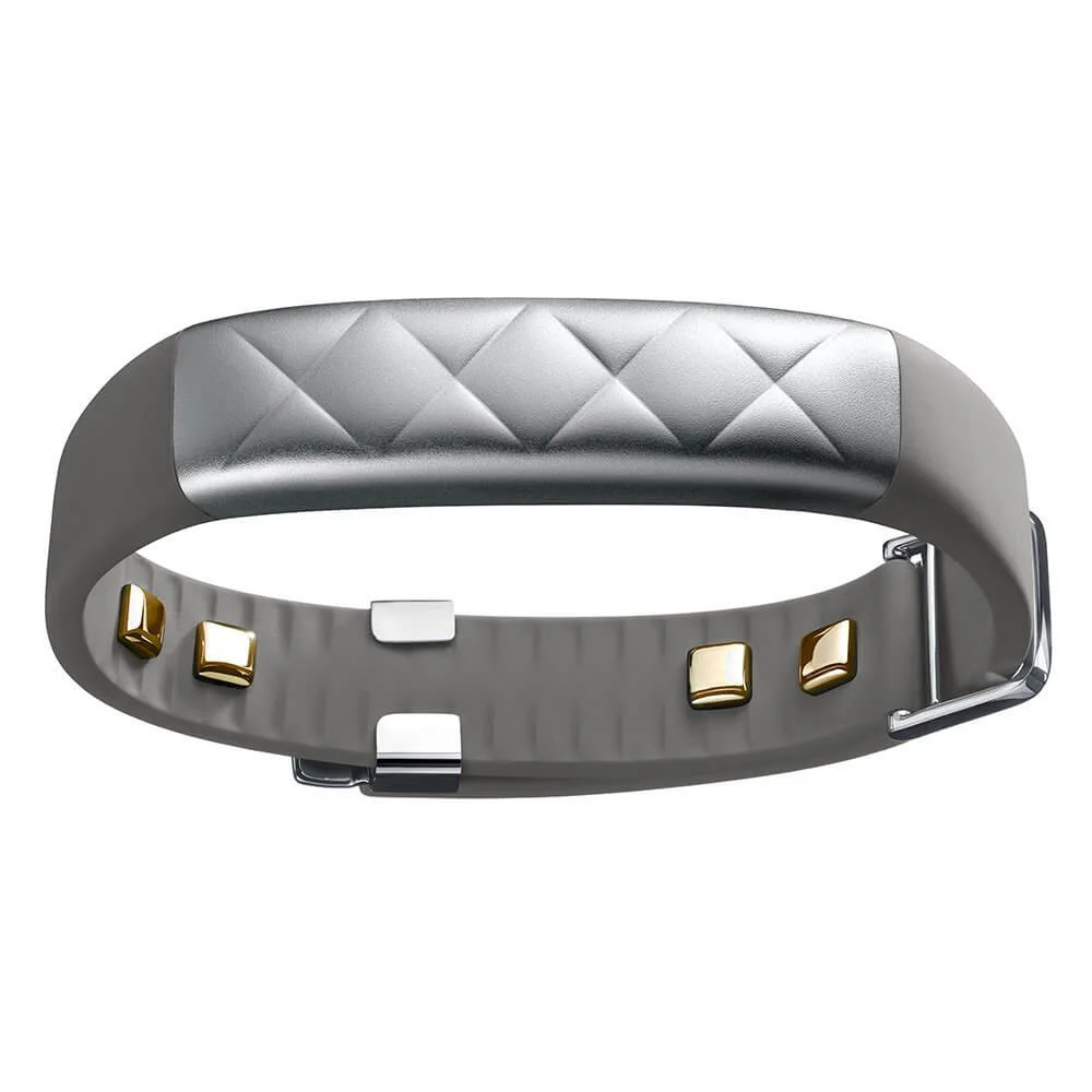 Jawbone UP3 Wristband Activity and Sleep Tracker - Silver Cross Image 1