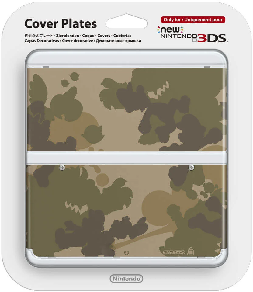 New 3DS Camo Cover Plate Image 1