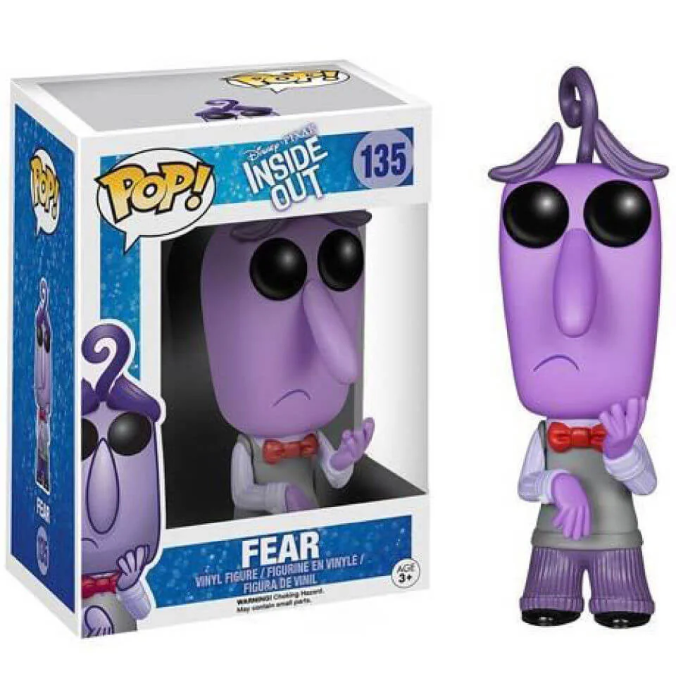 Disney Inside Out Fear Pop! Vinyl Figure Image 1