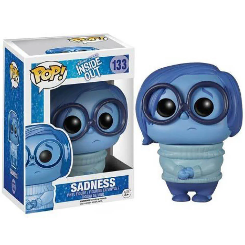 Disney Inside Out Sadness Pop! Vinyl Figure Image 1