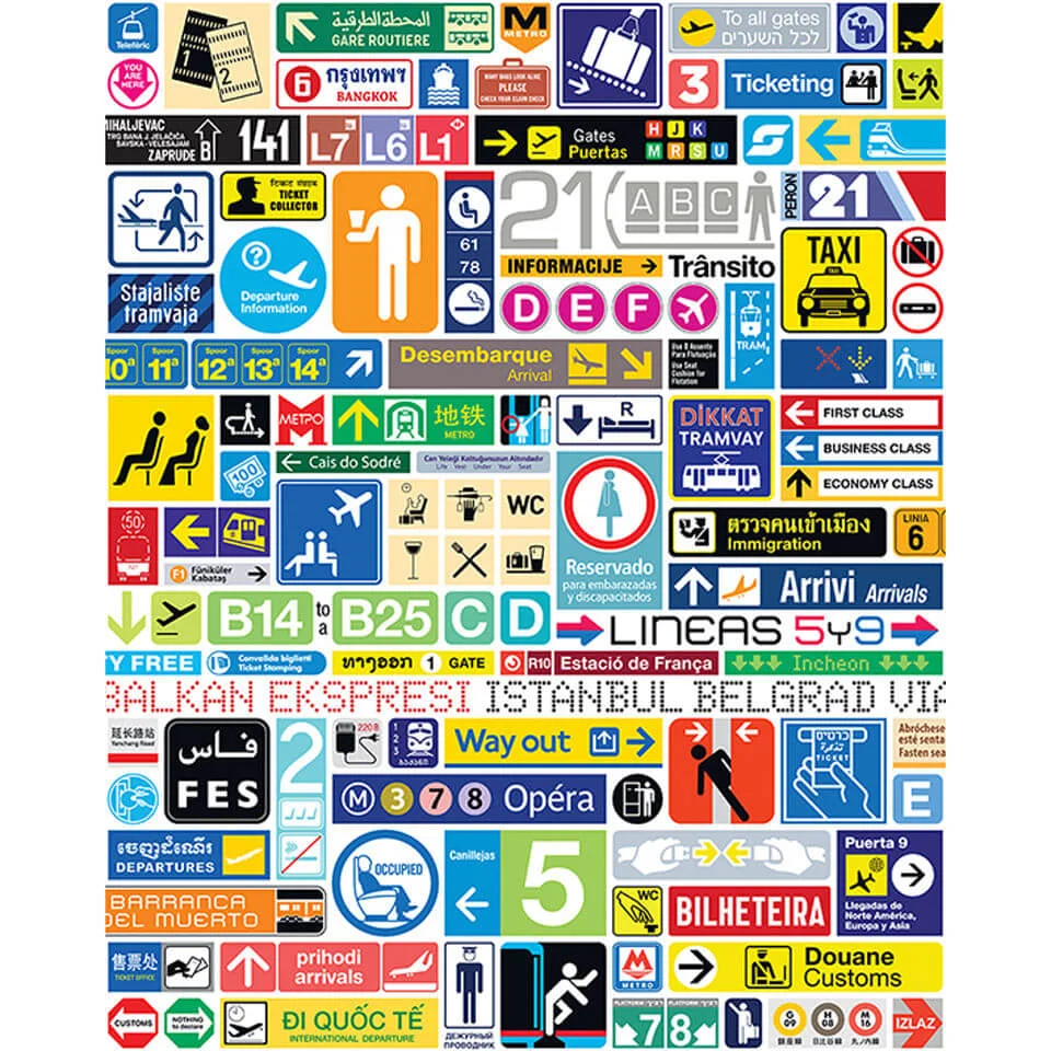 Troy Litten Transit Graphics Wall Art - 40x50cm Canvas Image 1