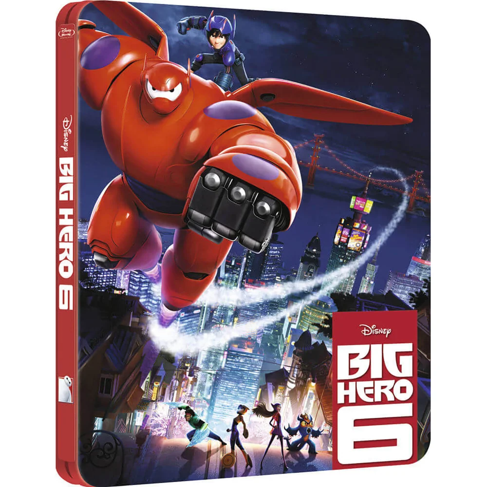 Big Hero 6 3D (Includes 2D Version) - Zavvi Exclusive Limited Edition Steelbook Image 1