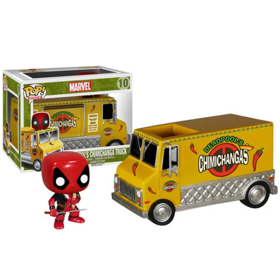 Marvel Deadpool Chimichanga Truck Truck Pop! Vinyl Vehicle Image 1