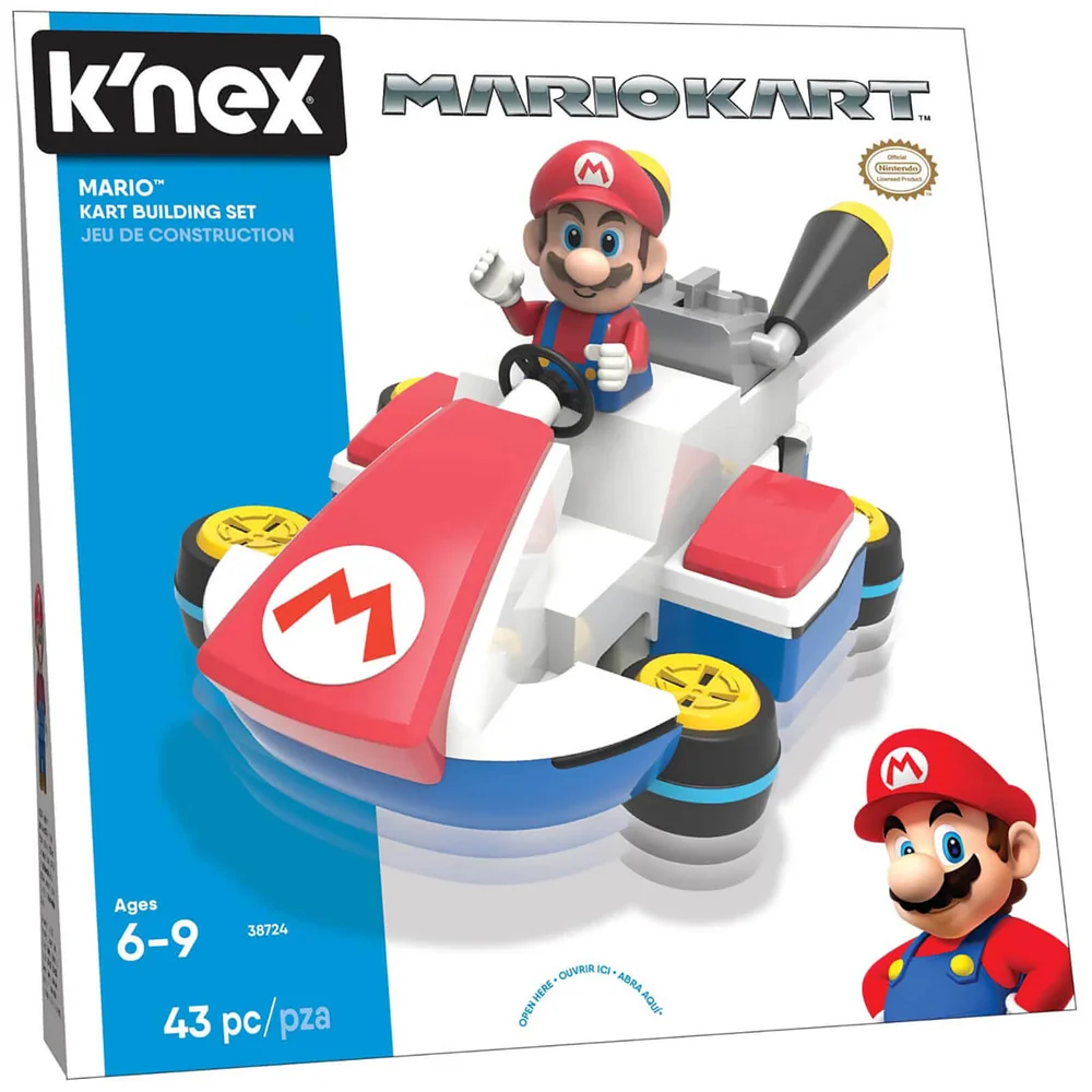 K'NEX Mario Kart: Mario Kart Building Set (38724) Image 1