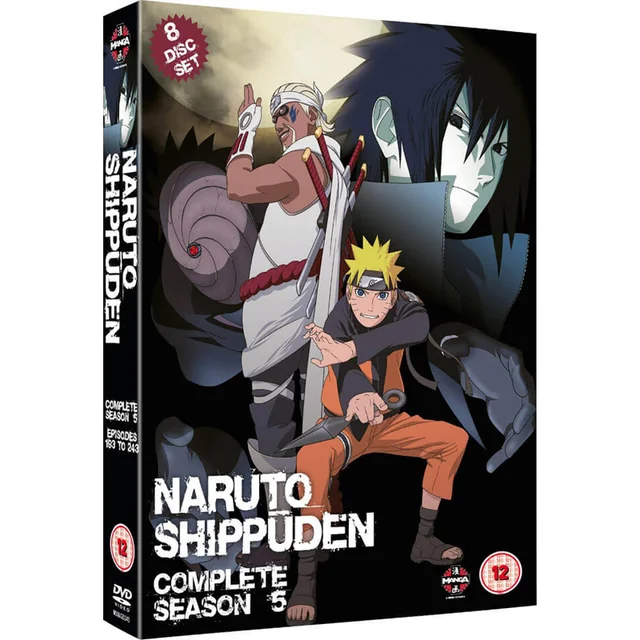 Naruto Shippuden - Series 5 Box Set (Episodes 193-243)