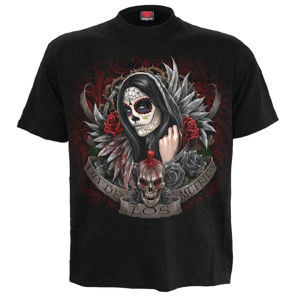 Spiral Men's Muertos Días T-Shirt - Black - L - Black Image 1